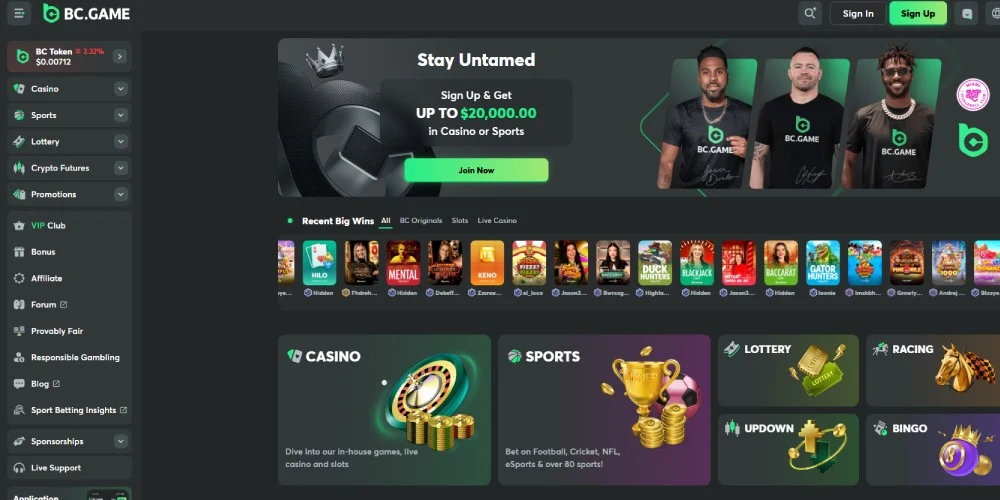 BC.game casinо online USA