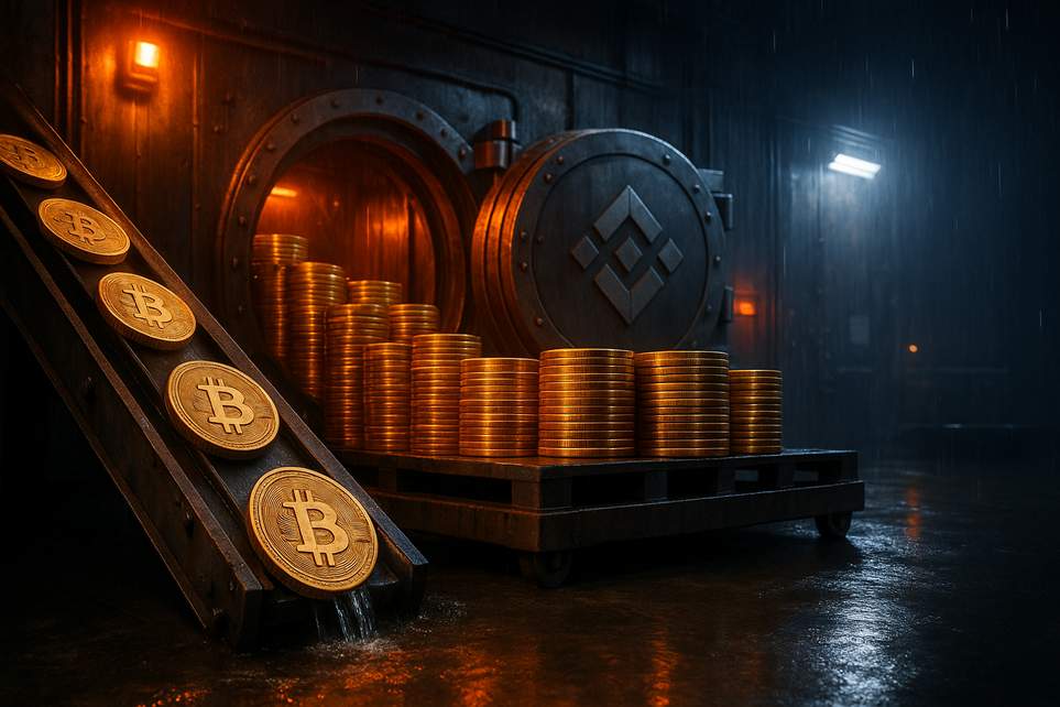 Binance Ate $4.3B of BTC — Did It Just Become Bitcoin’s Price-Setter (No, Not a Conspiracy, Just Market Mechanics)