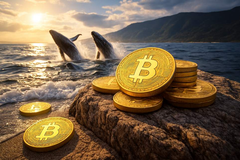 Bitcoin set for big move as whales add 56,227 BTC while tiny wallets sell – this pattern usually ends one way