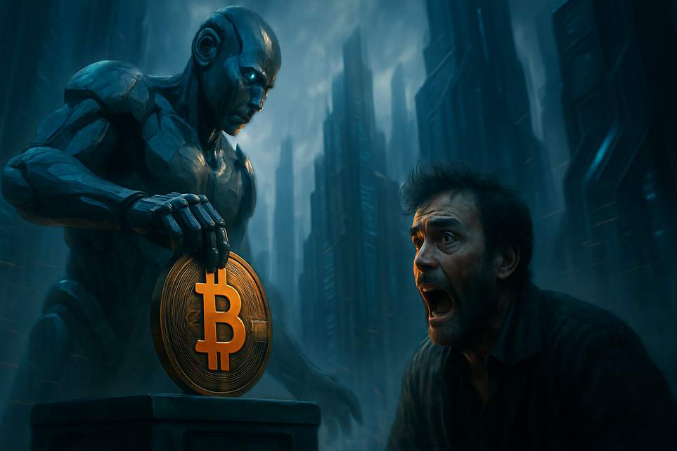 If immortal AIs start saving in Bitcoin forever, what happens to a money built for mortal humans?