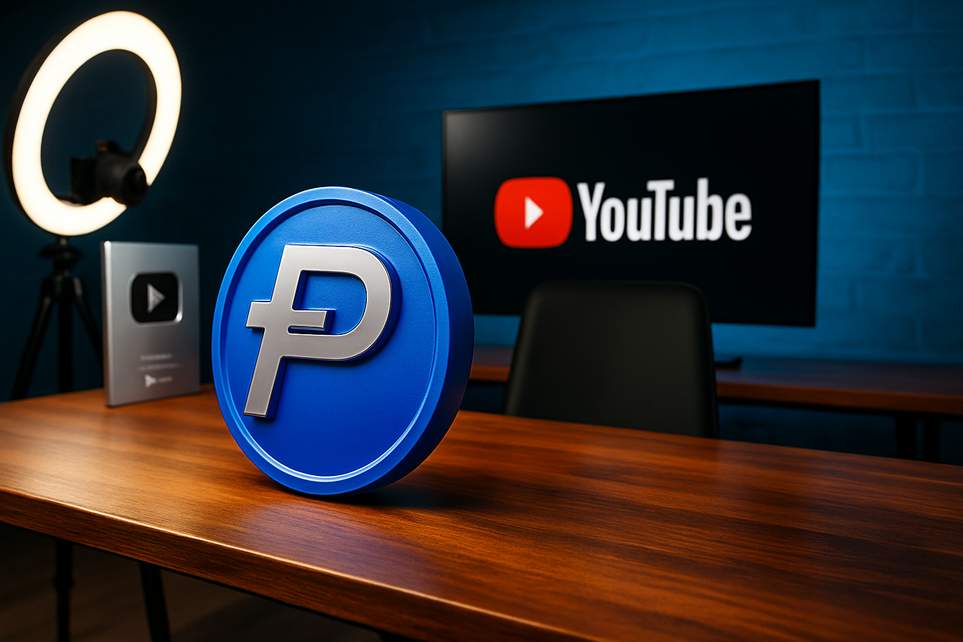 YouTube Now Lets Some Creators Take Pay in PayPal’s PYUSD — The Banks Are Shaking (Probably)